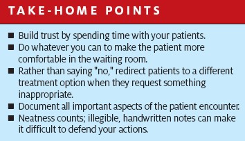 Protecting Yourself Against Medical Malpractice Claims - Take Home Points