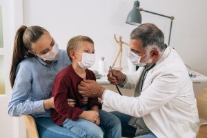 Pediatric Visit at Urgent Care, Pediatric COVID-19