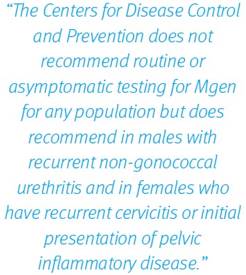 Mycoplasma CDC testing