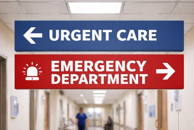 Triage Systems Work Well To Direct Patients to UC Rather Than ED