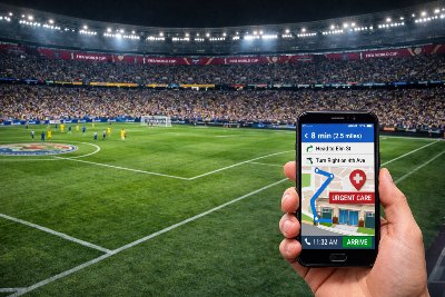 Massachusetts Maps Urgent Cares Ahead of World Cup Soccer